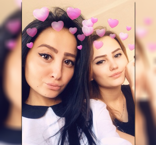 عکس دختر با برنامه b612