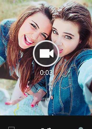 عکس دختر با برنامه b612