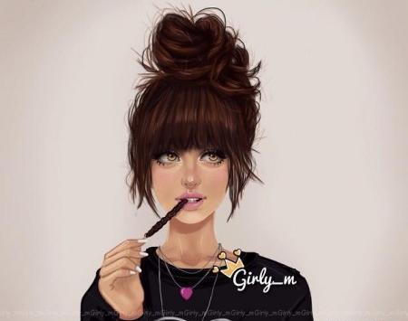 دانلود عکس دختر فانتزی girly-m
