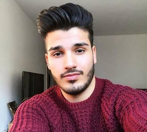 عکس پسر ته ریش دار