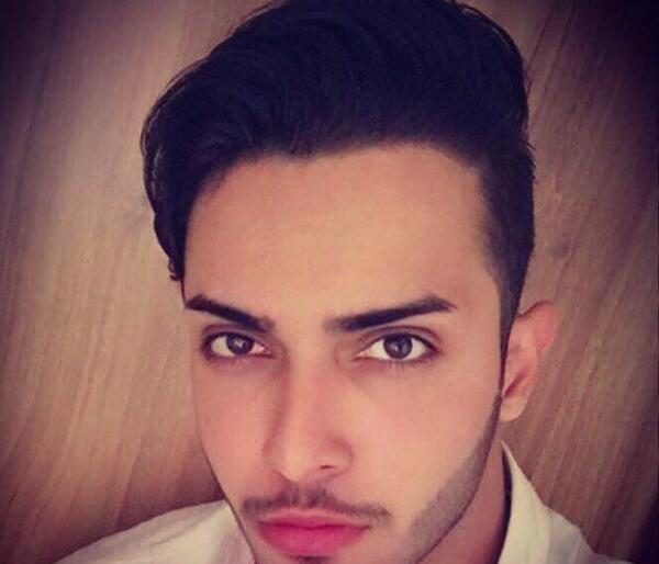 عکس پسر چشم مشکی
