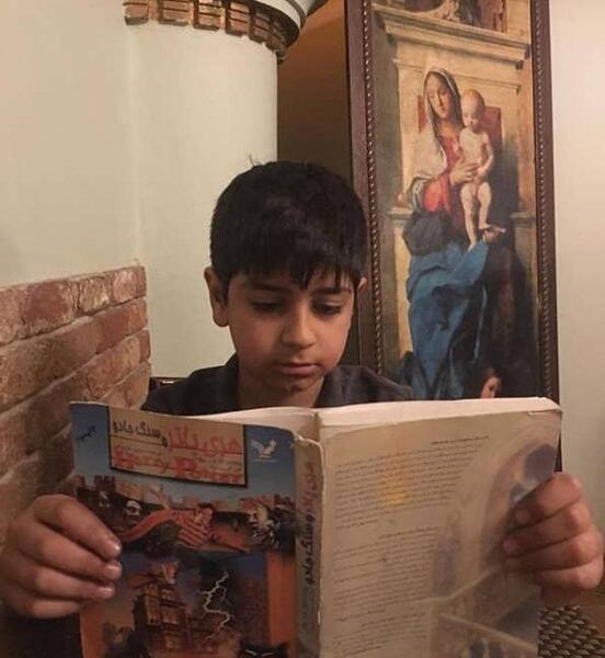 عکس پسر سیما تیرانداز