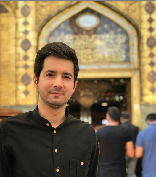 عکس پسر نجم الدین شریعتی