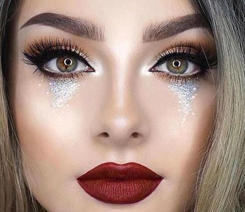 عکس دخترونه آرایش کرده