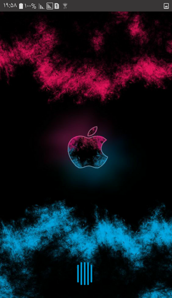 عکس اپل برای تصویر زمینه