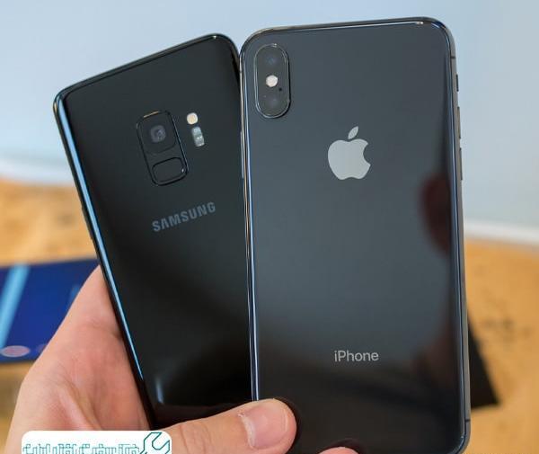 عکس اپل سامسونگ
