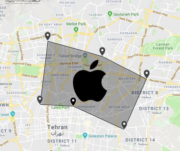 عکس نمایندگی اپل در ایران