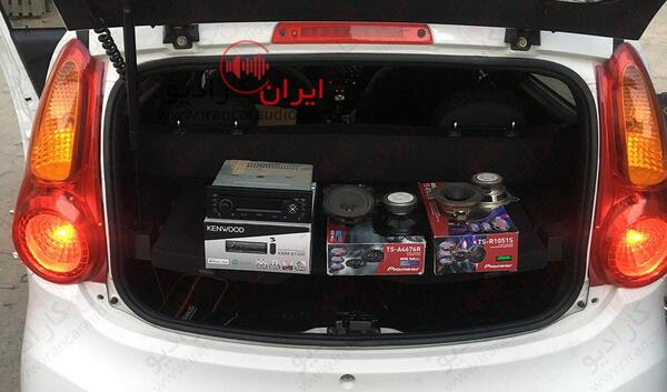 عکس صندوق عقب ام وی ام 110