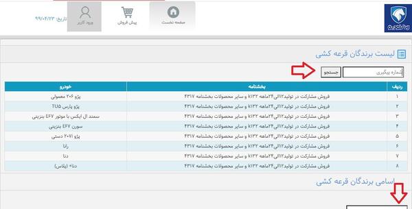 عکس قرعه کشی ایران خودرو