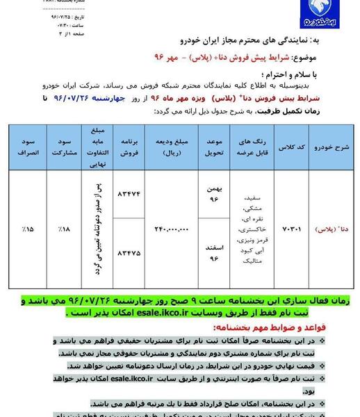 عکس قرارداد ایران خودرو