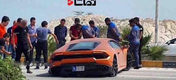 عکس خودرو لامبورگینی در ایران