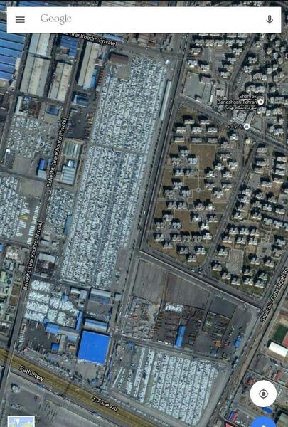 عکس هوایی ایران خودرو