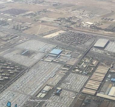 عکس هوایی ایران خودرو