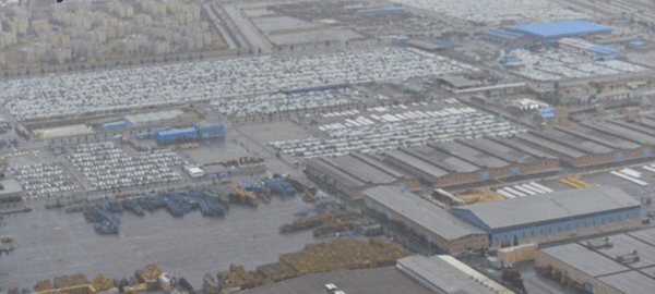 عکس هوایی ایران خودرو