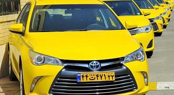عکس ماشین تاکسی برلیانس