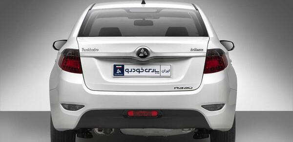 عکس ماشین برلیانس رنگ سفید
