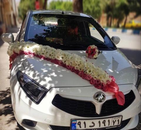 عکس ماشین عروس برلیانس