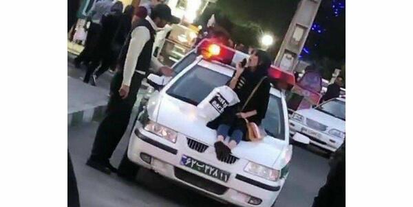 عکس ماشین بی ام و پلیس