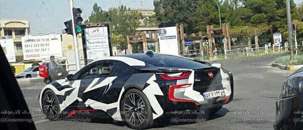عکس بی ام و i8 در تهران