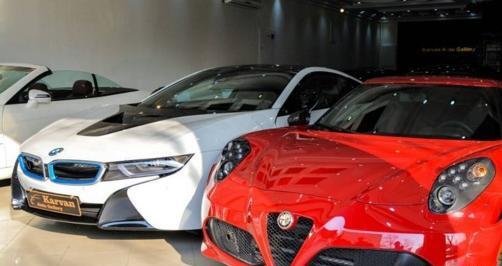 عکس بی ام و i8 در تهران