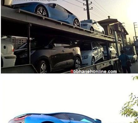 عکس بی ام و i8 در تهران