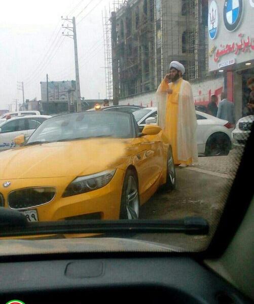 عکس بی ام و زرد