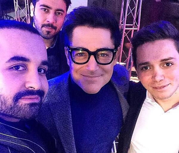 عکس بی ام و محمدرضا گلزار