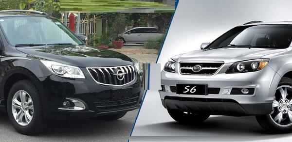 عکس ماشین بی وای دی s6
