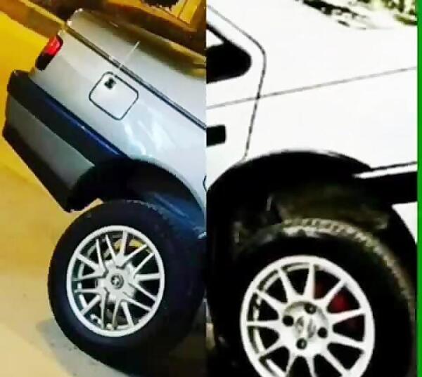 عکس پژو با رینگ خرچنگی