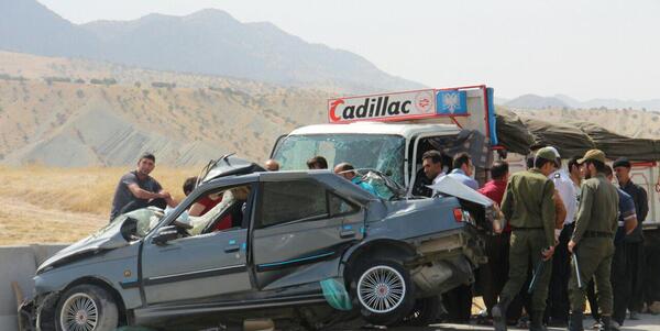 عکس پژو تصادفی