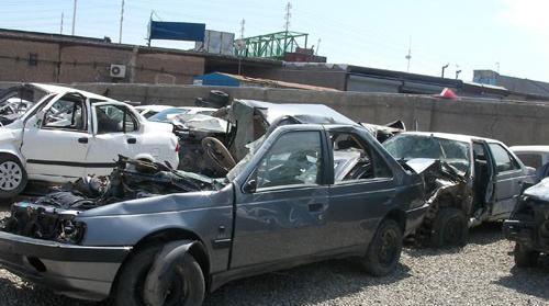 عکس پژو تصادفی