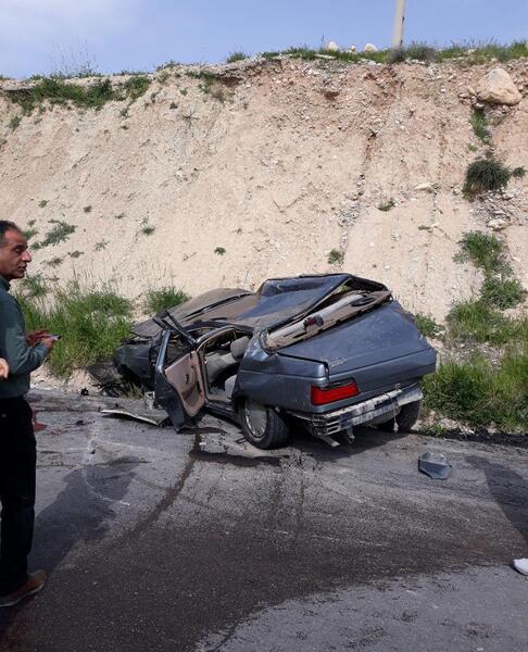 عکس پژو چپ شده