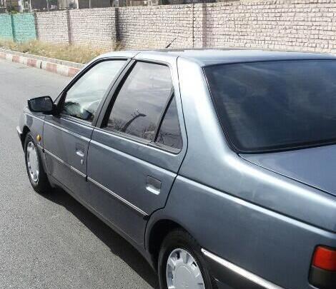 عکس پژو خاکستری متال