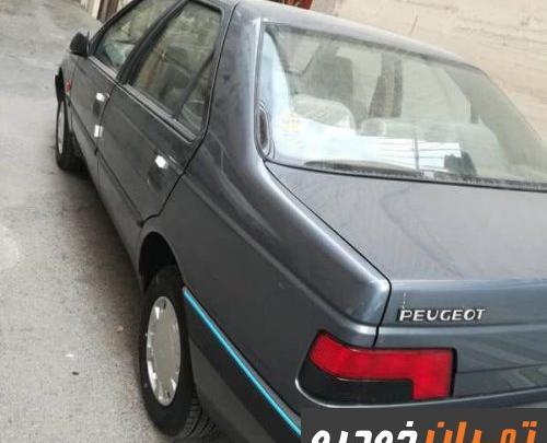 عکس پژو خاکستری متال