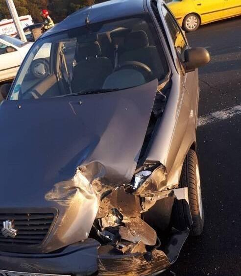 عکس پژو داغون