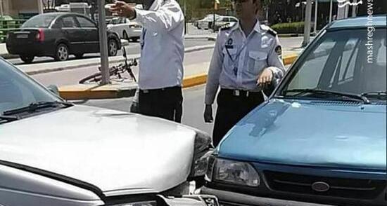عکس پژو داغون
