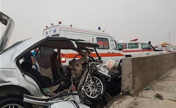 عکس پژو داغون
