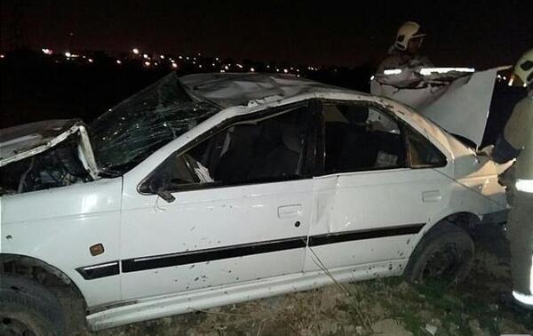 عکس پژو در تصادف