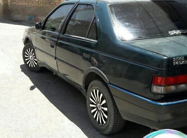 عکس پژو رنگ یشمی