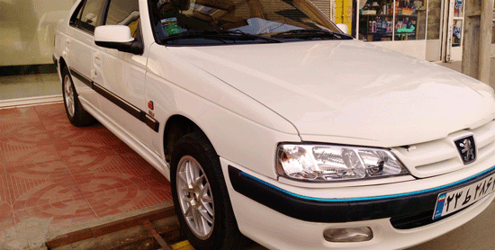 عکس پژو پارس طبیعی