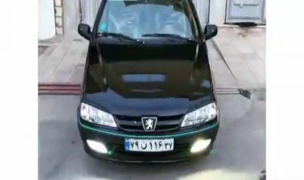 عکس پژو مشکی شوتی