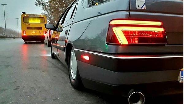 عکس پژو مشکی 405