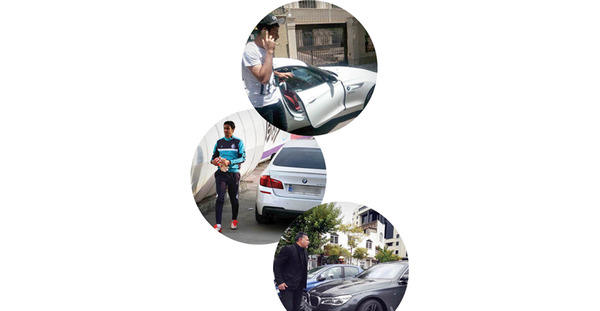 عکس پورشه سردار آزمون
