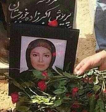 عکس پریوش اکبرزاده راننده پورشه