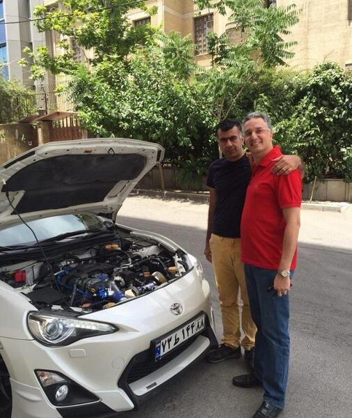 عکس تویوتا جی تی86 در ایران