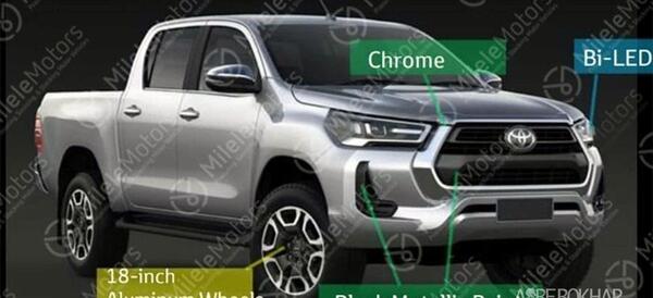 عکس تویوتا هایلوکس ۲۰۲۱
