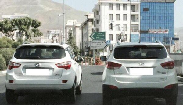 عکس چانگان اسپرت شده