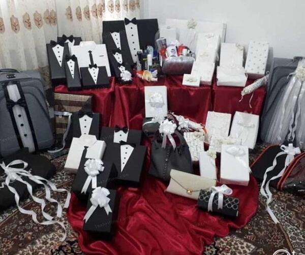 عکس چمدان داماد