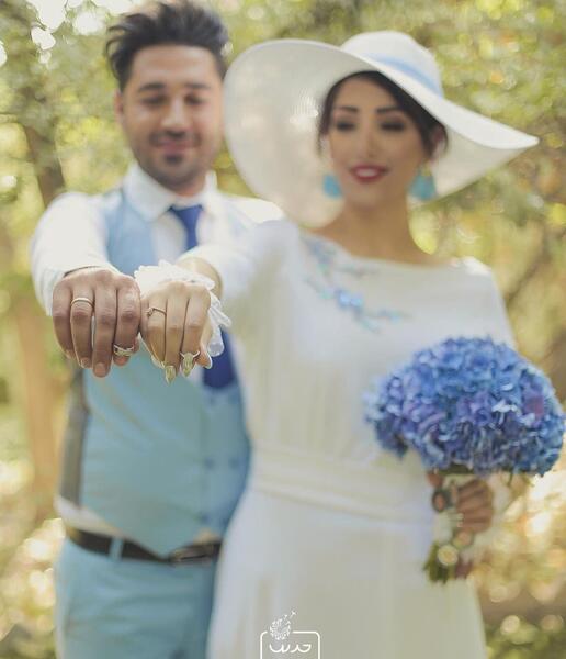 عکس داماد عروس جدید