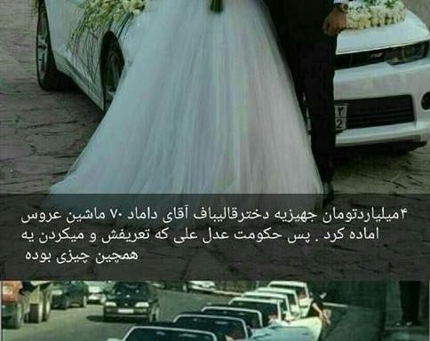 عکس داماد قالیباف کیست